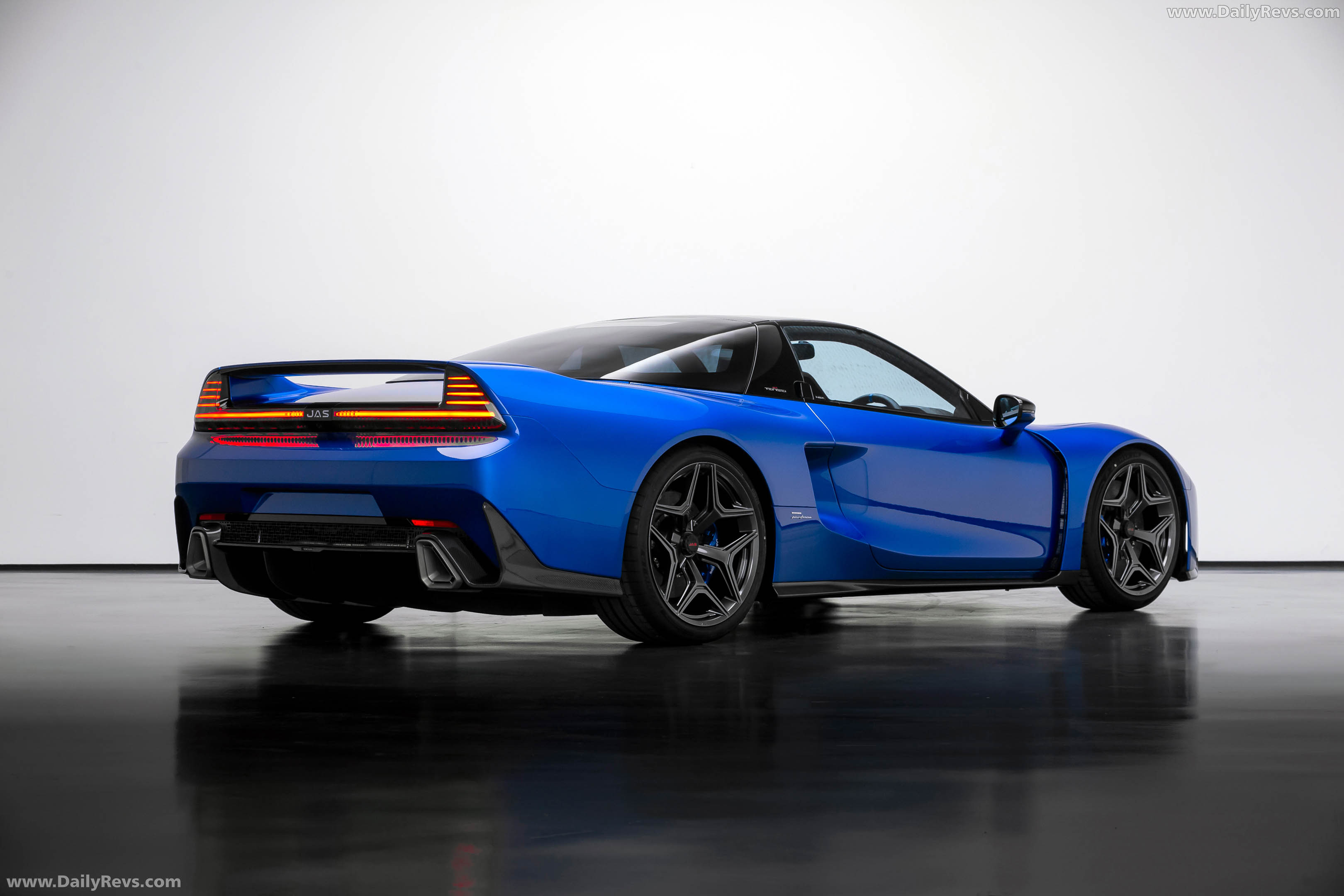 2026 JAS Motorsport Tensei Deep Blue Rear View